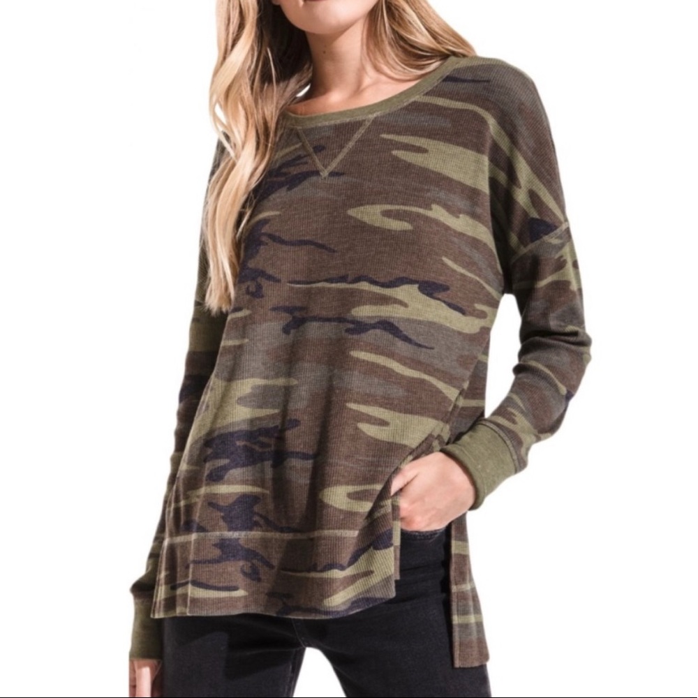 Like New Z Supply Emerson Camo Thermal - Picture 1 of 5